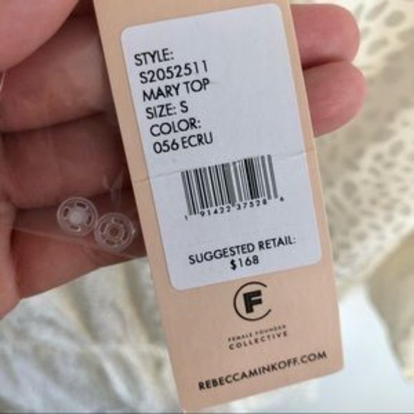 NEW Rebecca Minkoff Mary Top | S - Picture 10 of 16